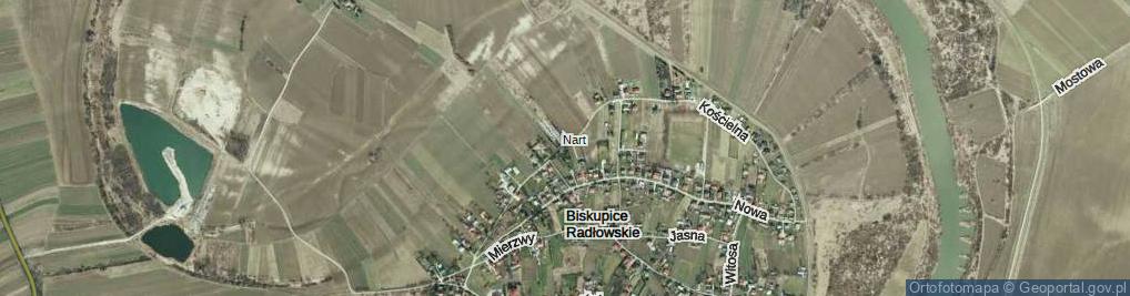 Zdjęcie satelitarne Kościelna ul.